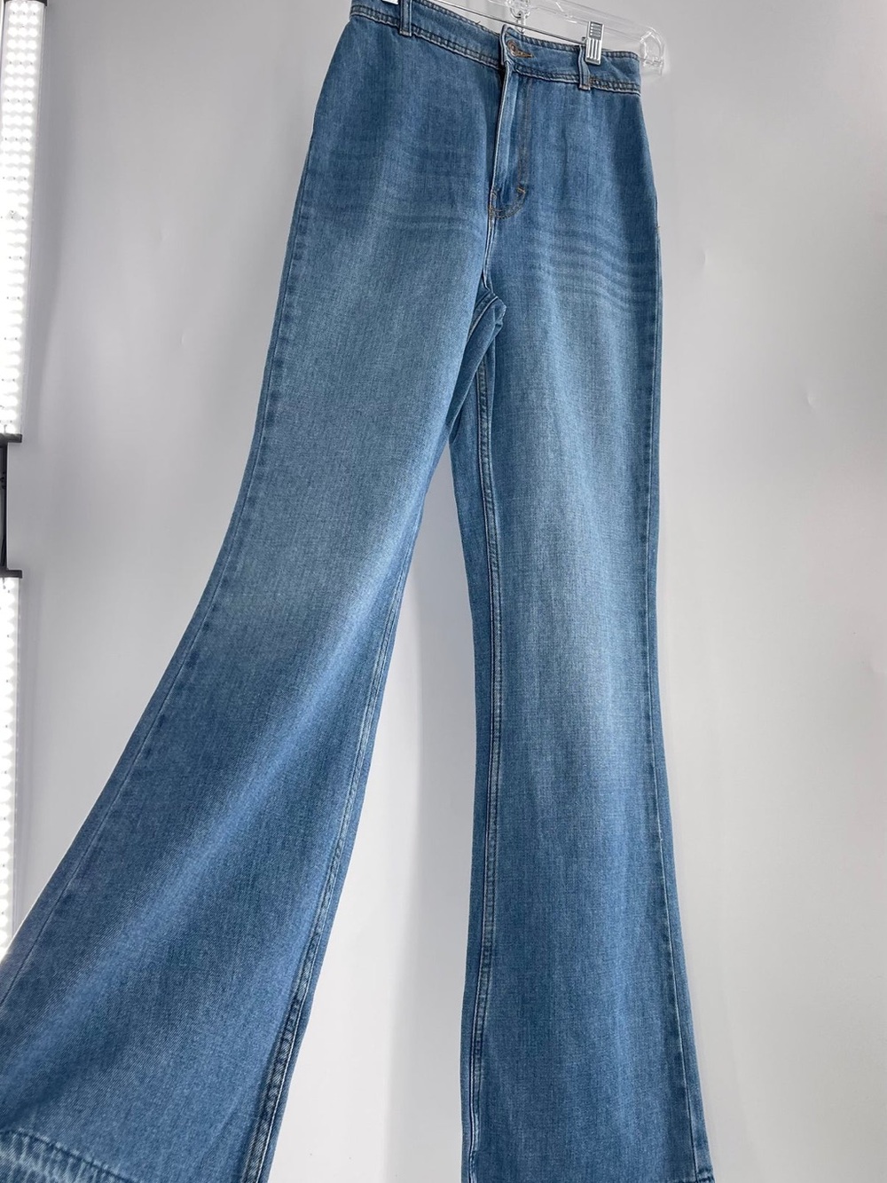 We the free Free People High-Rise Flared Women's Jeans - Blue